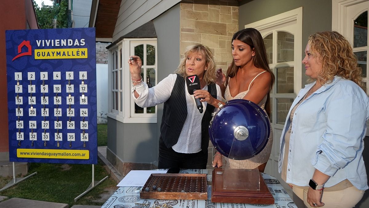 Este viernes se sorteó una casa de Viviendas Guaymallén en el programa de Ornella Ferrara, Pará todo. Este viernes se sorteó una casa de Viviendas Guaymallén en el programa de Ornella Ferrara, Pará todo.