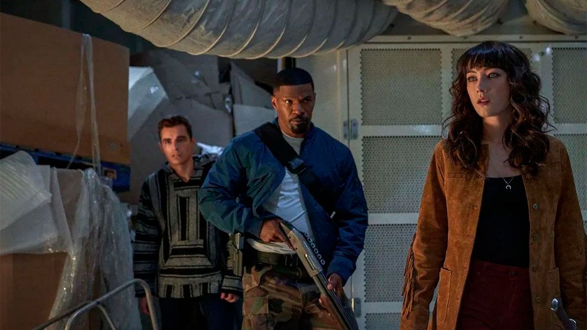Dave Franco, Jamie Foxx y Natasha Liu Bordizzo protagonizan Turno de día, película de Netflix. Dave Franco, Jamie Foxx y Natasha Liu Bordizzo protagonizan Turno de día, película de Netflix.