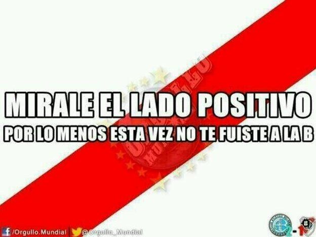 ¡Belgrano le recordó a River que lo mandó a la B con afiches!