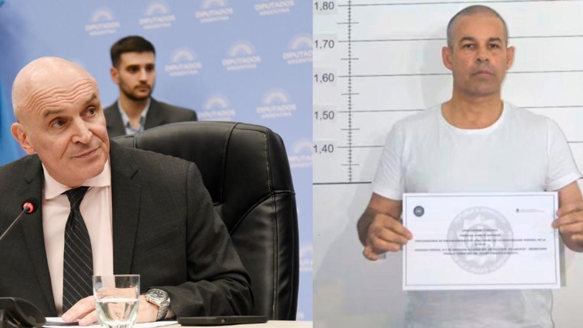 José Luis Espert y el empresario Fred Machado. José Luis Espert y el empresario Fred Machado.