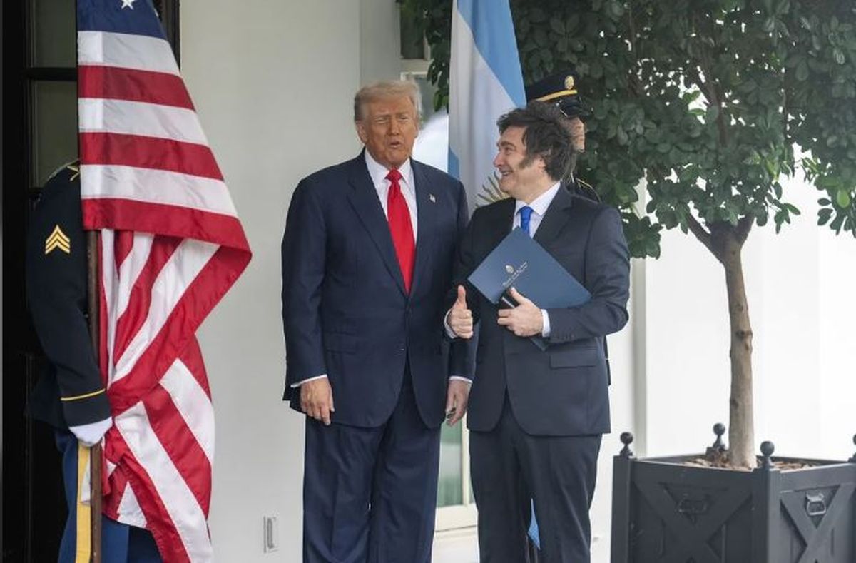 Javier Milei celebró la medida de Donald Trump con Nicolás Maduro.