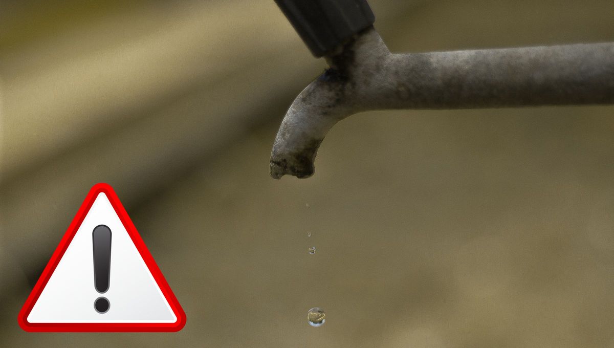 Anuncian un corte de agua para este lunes por tiempo indefinido: en qué zona