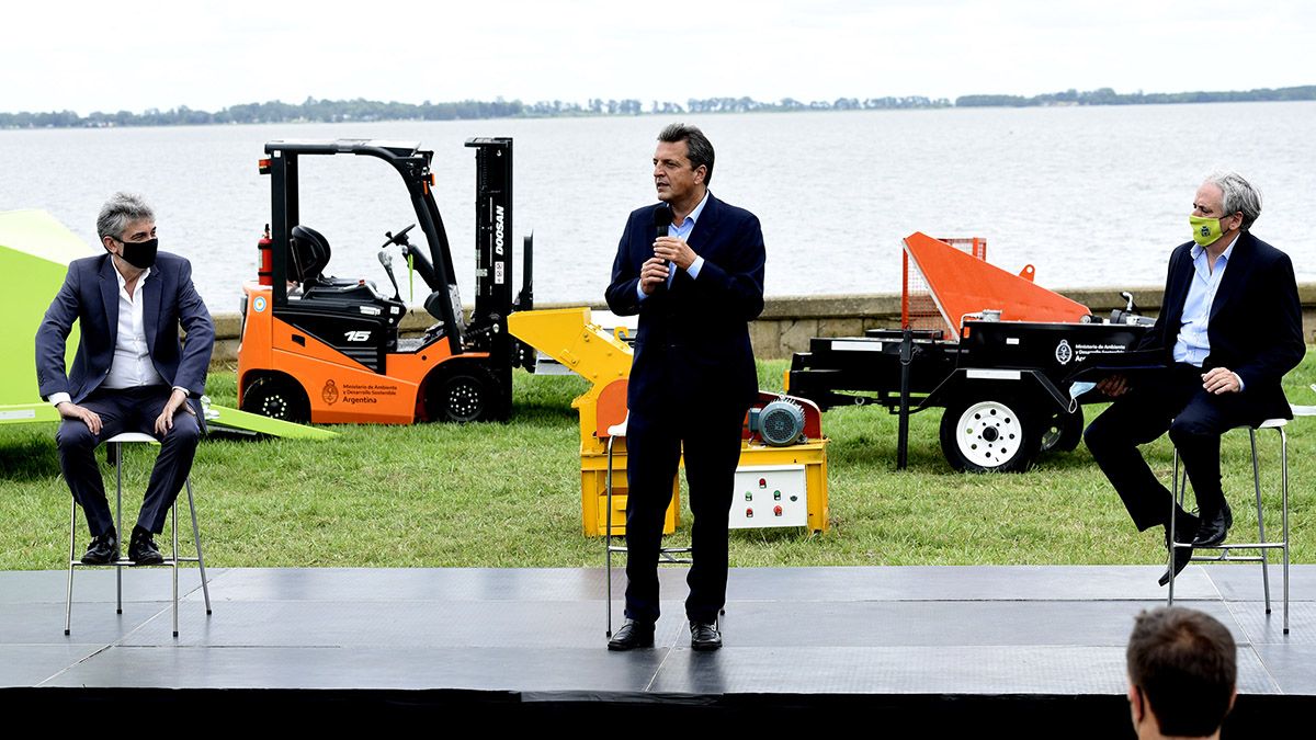 Massa felicitó a todos aquellos que vienen peleando por el cierre del basural y la construcción del Ecoparque en Chascomús.