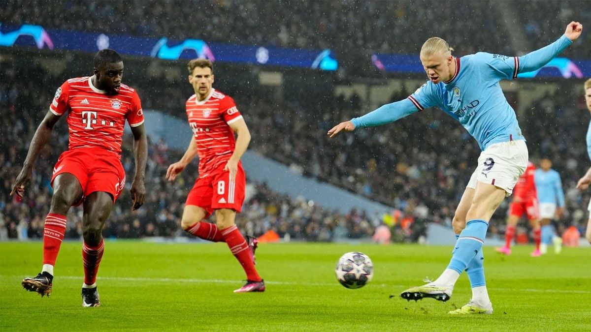 El Manchester City jugará con el Bayern Munich, con la ventaja de haber ganado 3-0 en la ida de cuartos de final de la Champions League.