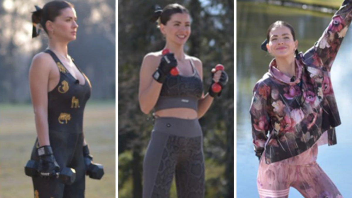 ¡Tremendo! Cómo es el intenso entrenamiento que la China Suárez realiza tras su separación de Vicuña