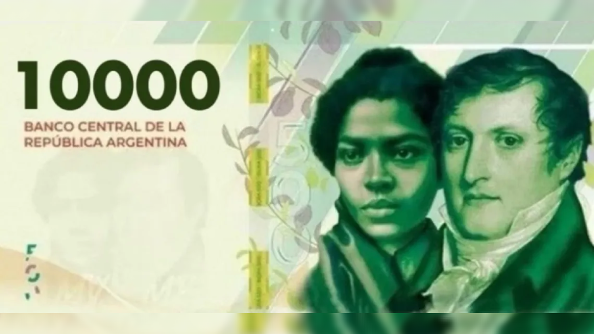 Los billetes de $10.000 que llegarán desde China. (Foto: archivo). Los billetes de $10.000 que llegarán desde China. (Foto: archivo).