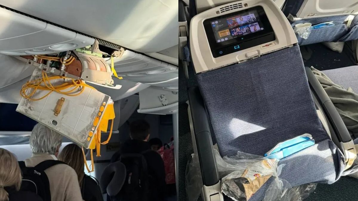 La fuerte turbulencia que afectó al avión de la empresa española provocó una treintena de heridos y daños en la aeronave La fuerte turbulencia que afectó al avión de la empresa española provocó una treintena de heridos y daños en la aeronave