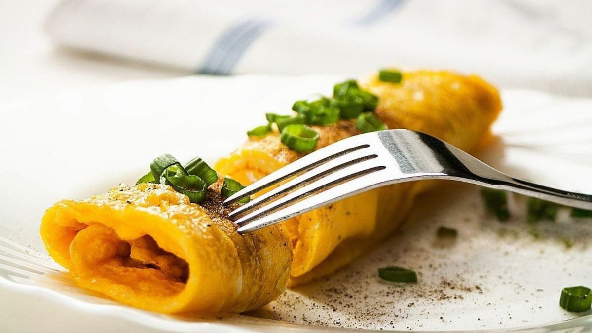 La tortilla francesa es una de las recetas más preparadas en todo el mundo. Foto: iStock.