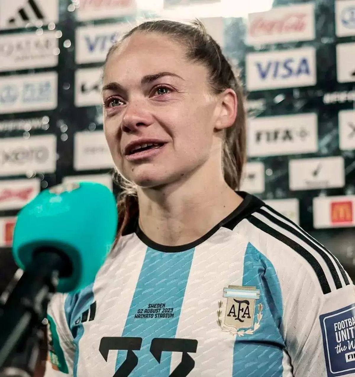 Estefanía Banini fue una de las primeras en exponer la dura situación que atraviesa la Selección argentina de fútbol femenino.