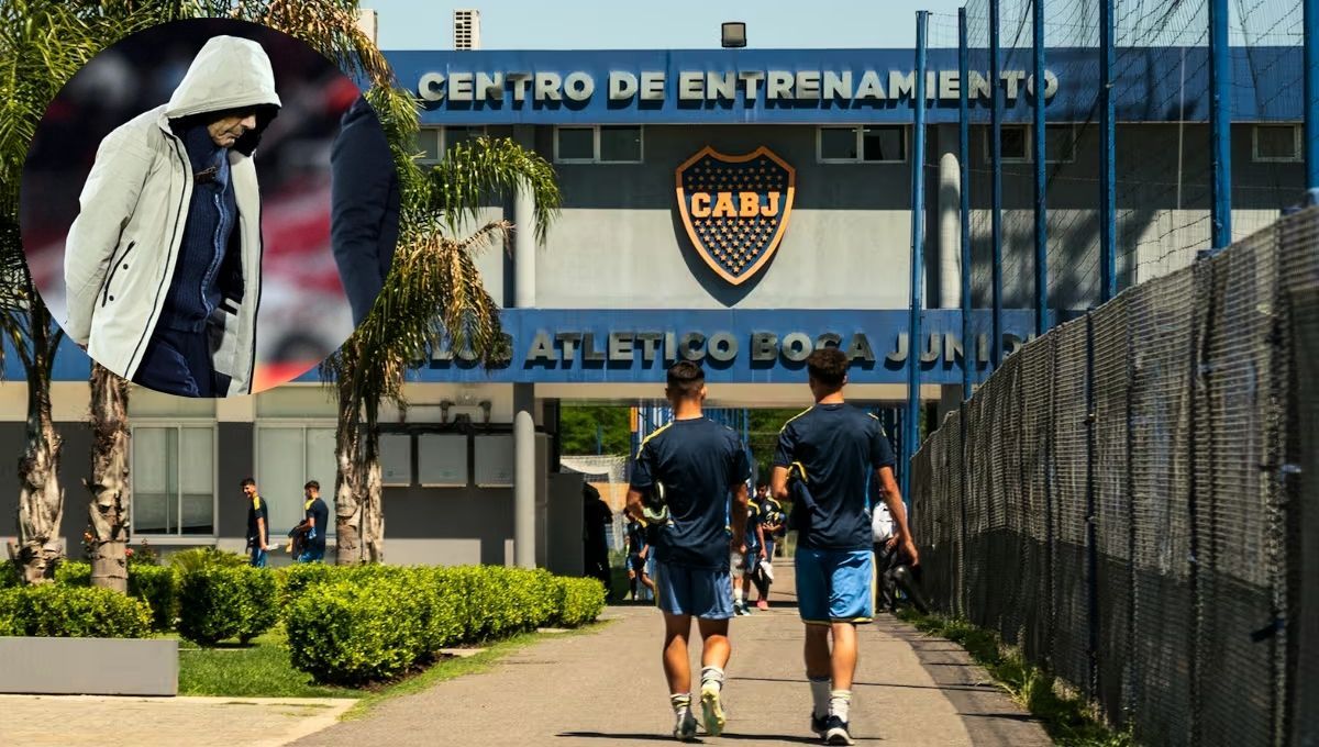 Miguel Ángel Russo quedó expuesto por una bandera que apareció en el predio de Boca