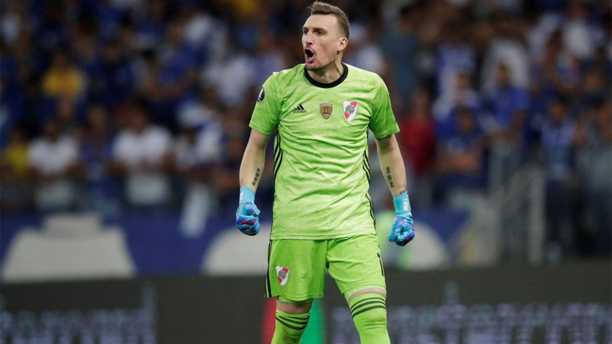 Franco Armani fue criticado por Navarro Montoya.