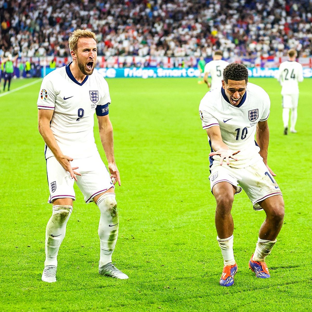 Kane y Bellingham, los héroes de Inglaterra en la Eurocopa. Kane y Bellingham, los héroes de Inglaterra en la Eurocopa.
