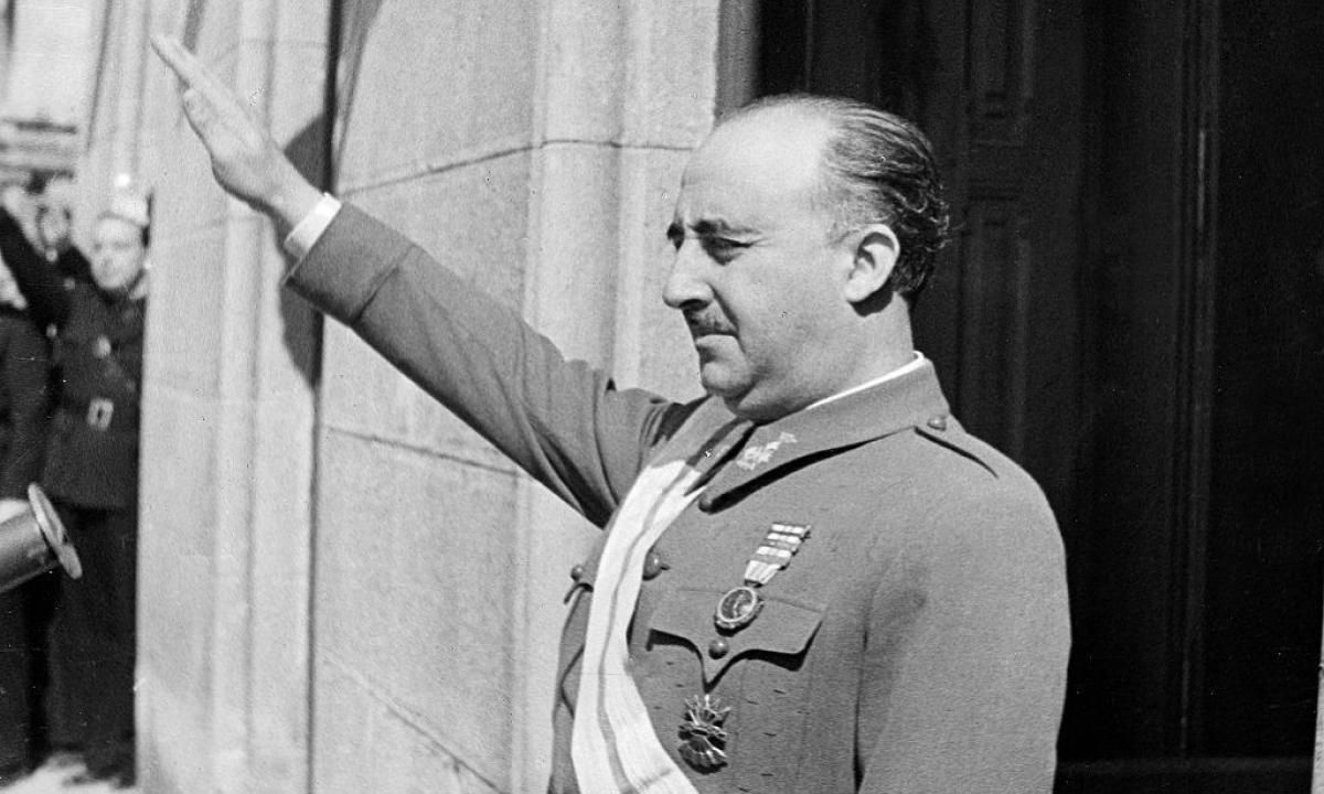 Francisco Franco, ex dictador español. 