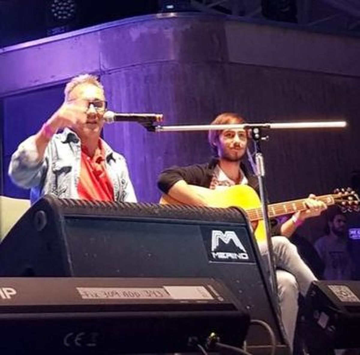 Los Cantero sobre el escenario años atrás.