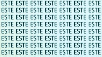 Sólo las personas más inteligentes encuentran la palabra 