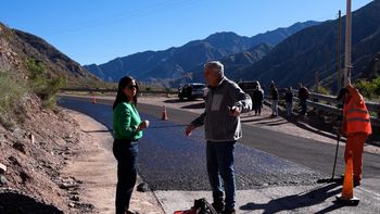 La transformación de la Ruta 82 llegó a Cacheuta con la pavimentación de 4 kilómetros La transformación de la Ruta 82 llegó a Cacheuta con la pavimentación de 4 kilómetros