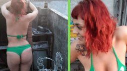 La creadora de la bikini abortera respondió a las críticas y volvió a polemizar