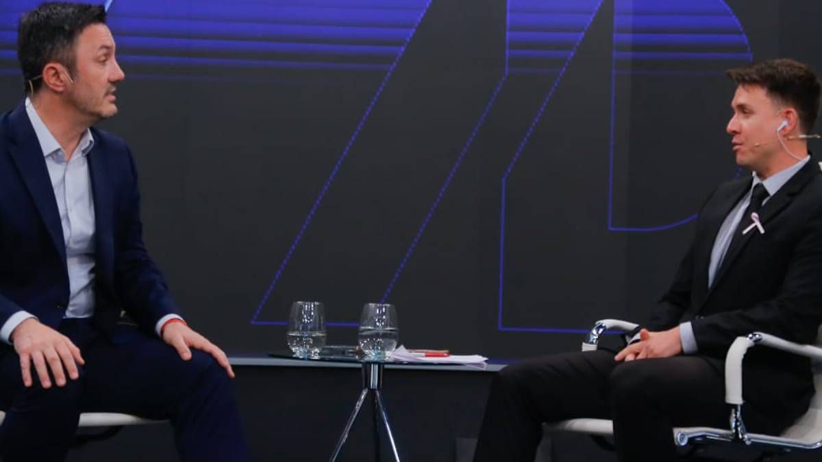 Luis Petri, ministro de Defensa y candidato a diputado nacional.