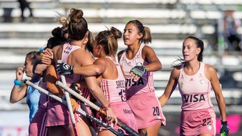 Gol de Delfina Thomé y debut triunfal de Las Leonas