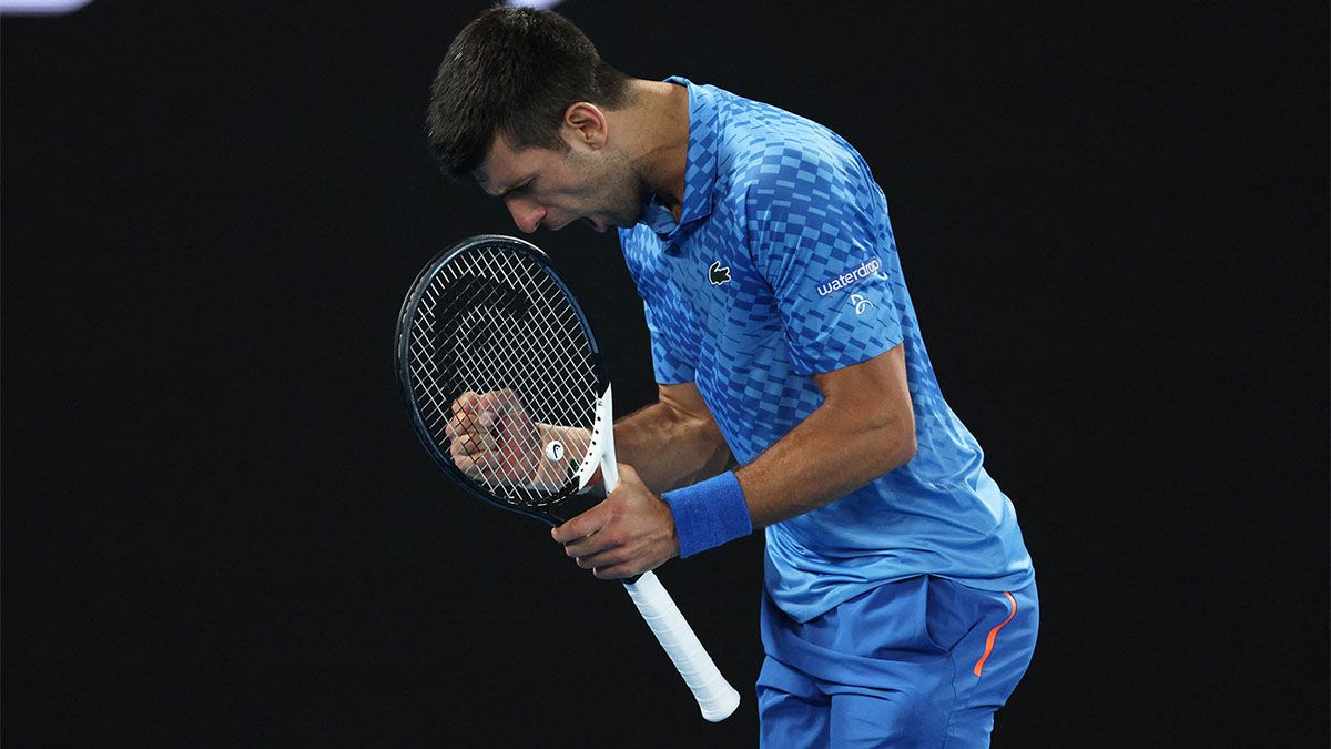 Djokovic dejó en el camino a Dimitrov en el Australian Open.