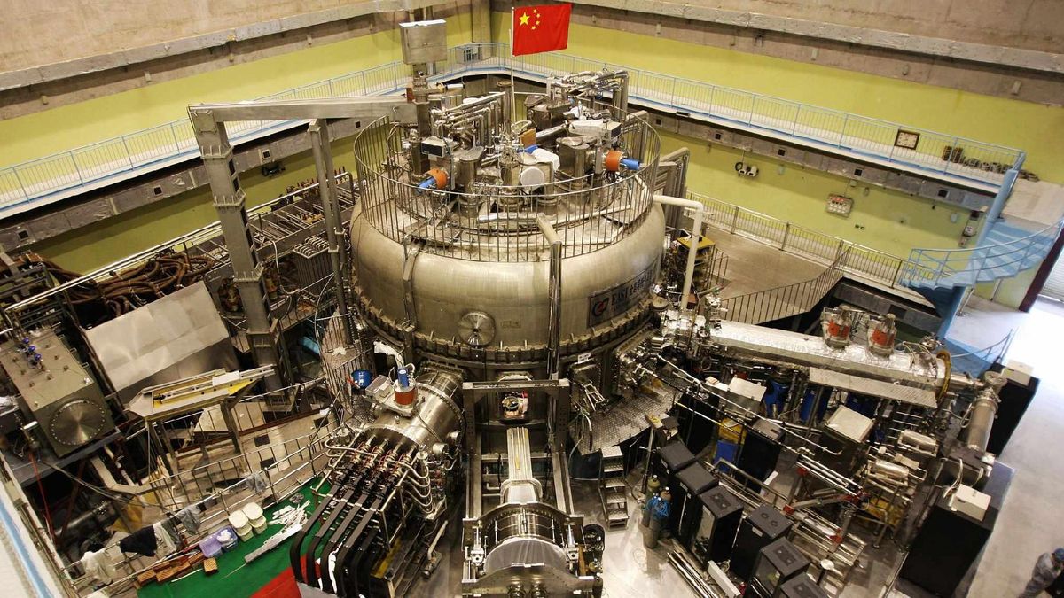 Este reactor es uno de los grandes logros científicos de China. Este reactor es uno de los grandes logros científicos de China.