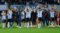 Dos jugadores de la Selección argentina en el once ideal de CONMEBOL. Foto: Nicolás Ríos/UNO