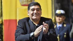 ¡Genio! Maradona y un gesto mundial con un jugador de futsal mendocino