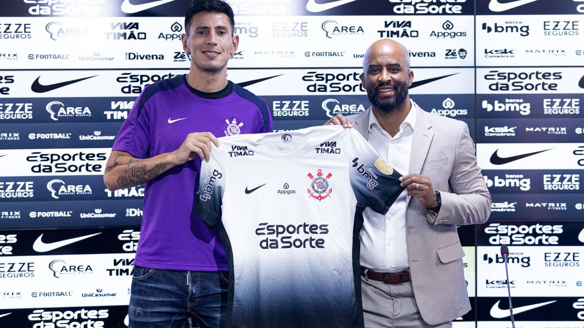 Fabrizio Angileri es nuevo jugador del Corinthians.