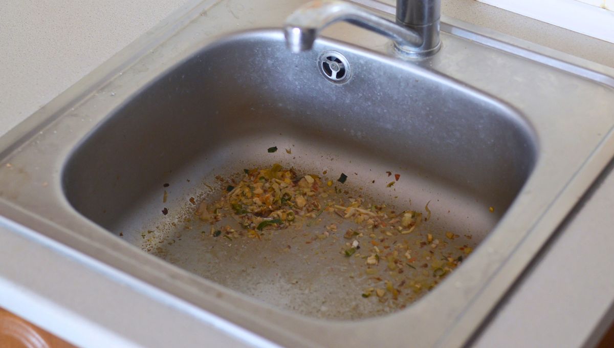 Tira siempre los restos de comida en la basura o en los tachos de orgánicos, nunca en la pileta de la cocina. Tira siempre los restos de comida en la basura o en los tachos de orgánicos, nunca en la pileta de la cocina.