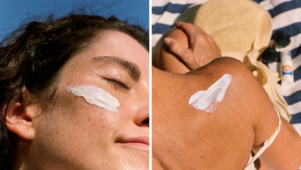 El protector solar debe ser aplicado incluso en invierno. El protector solar debe ser aplicado incluso en invierno. 