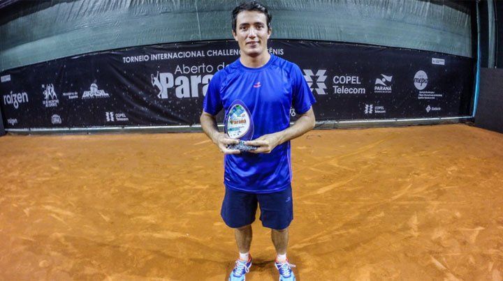 El argentino Agustín Velotti es campeón del Challenger de Curitiba