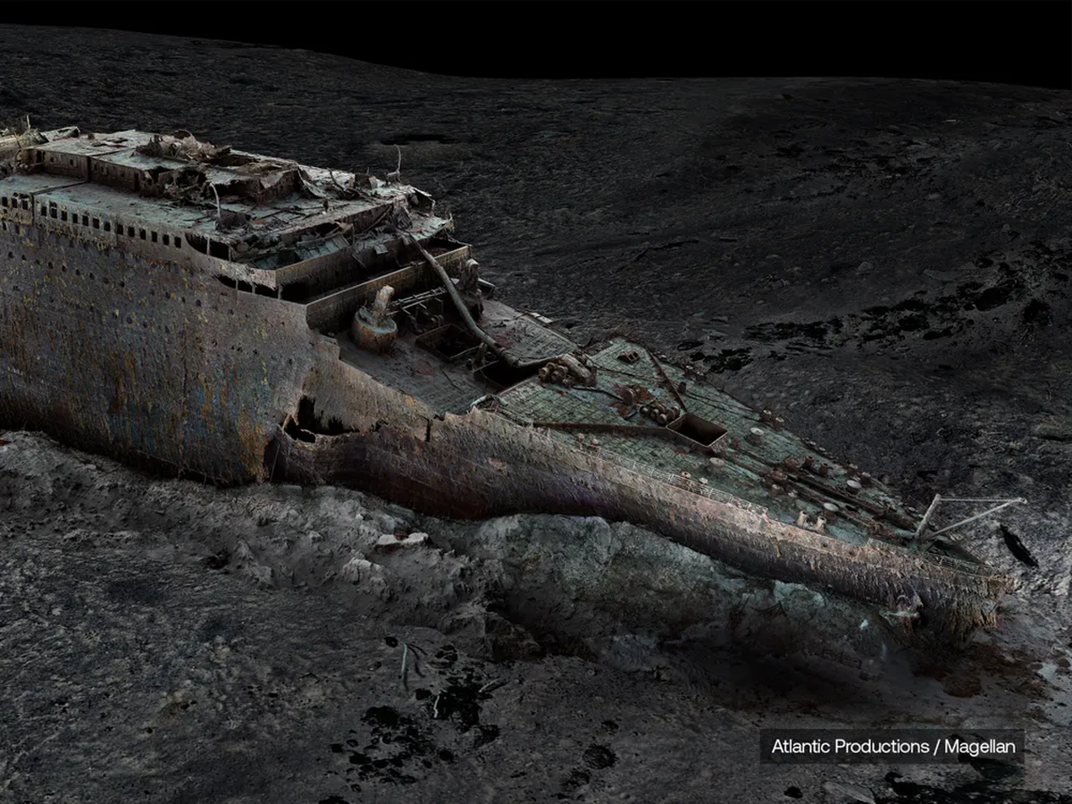 Documental revela el Titanic en las profundidades del océano con tecnología sin precedentes