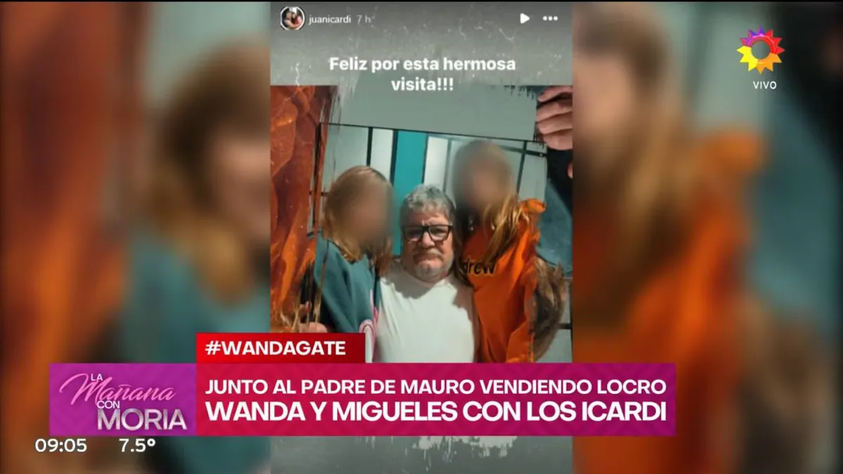 Moria Casán habló del cuerpo del padre de Mauro Icardi. Moria Casán habló del cuerpo del padre de Mauro Icardi.