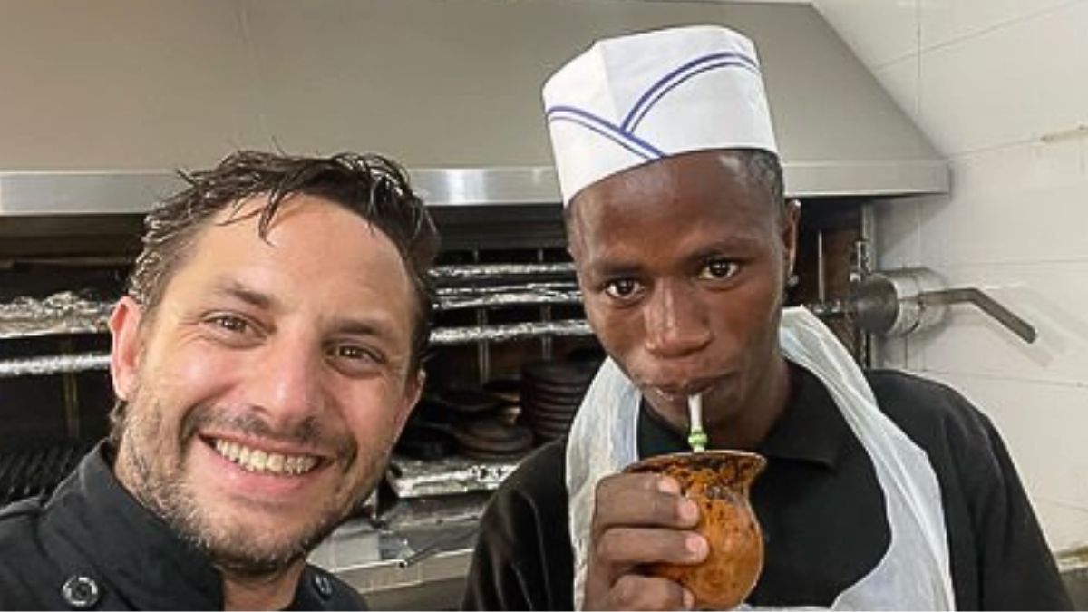 Felipe Bakos llevó las costumbres argentinas a conquistar Senegal Felipe Bakos llevó las costumbres argentinas a conquistar Senegal