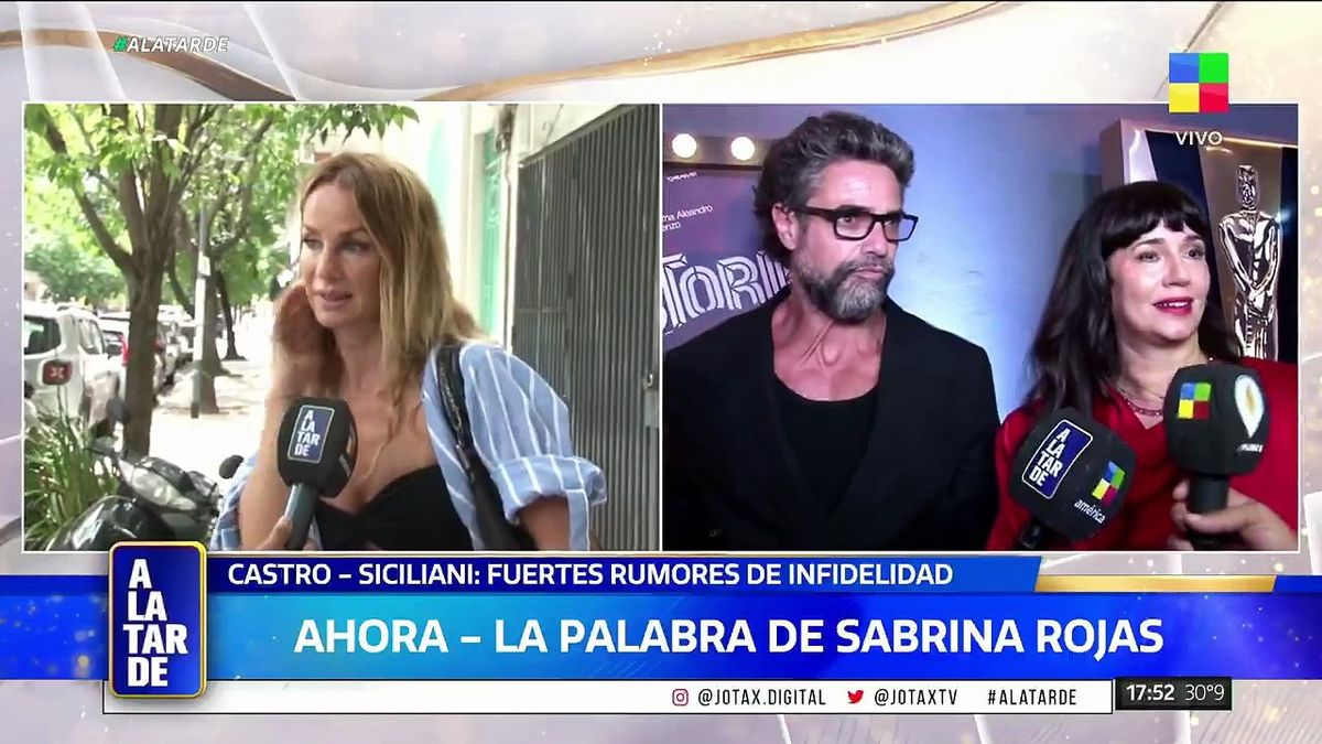 La palabra de Sabrina Rojas sobre la infidelidad de Luciano Castro a Griselda Siciliani. La palabra de Sabrina Rojas sobre la infidelidad de Luciano Castro a Griselda Siciliani.