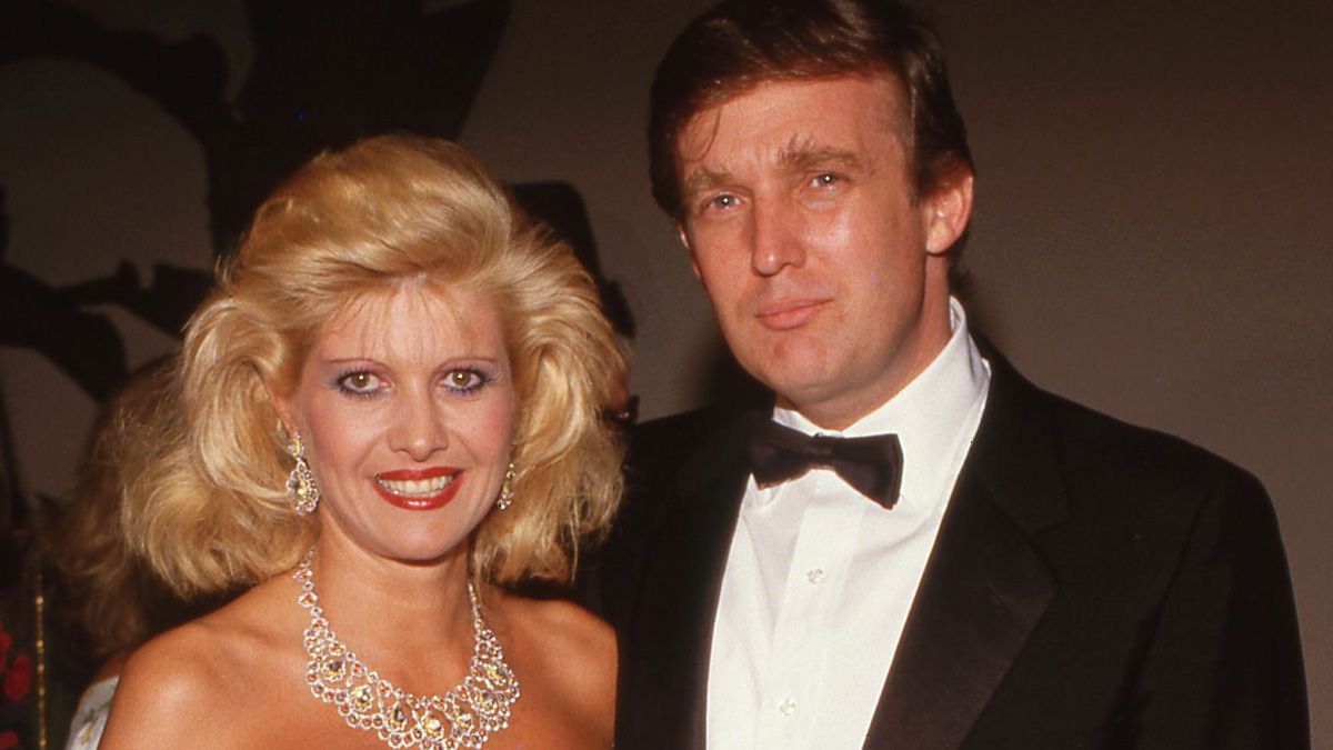 Donald Trump e Ivana se casaron en 1977 y tuvieron tres hijos. La mujer murió este jueves a los 73 años en su departamento de Manhattan