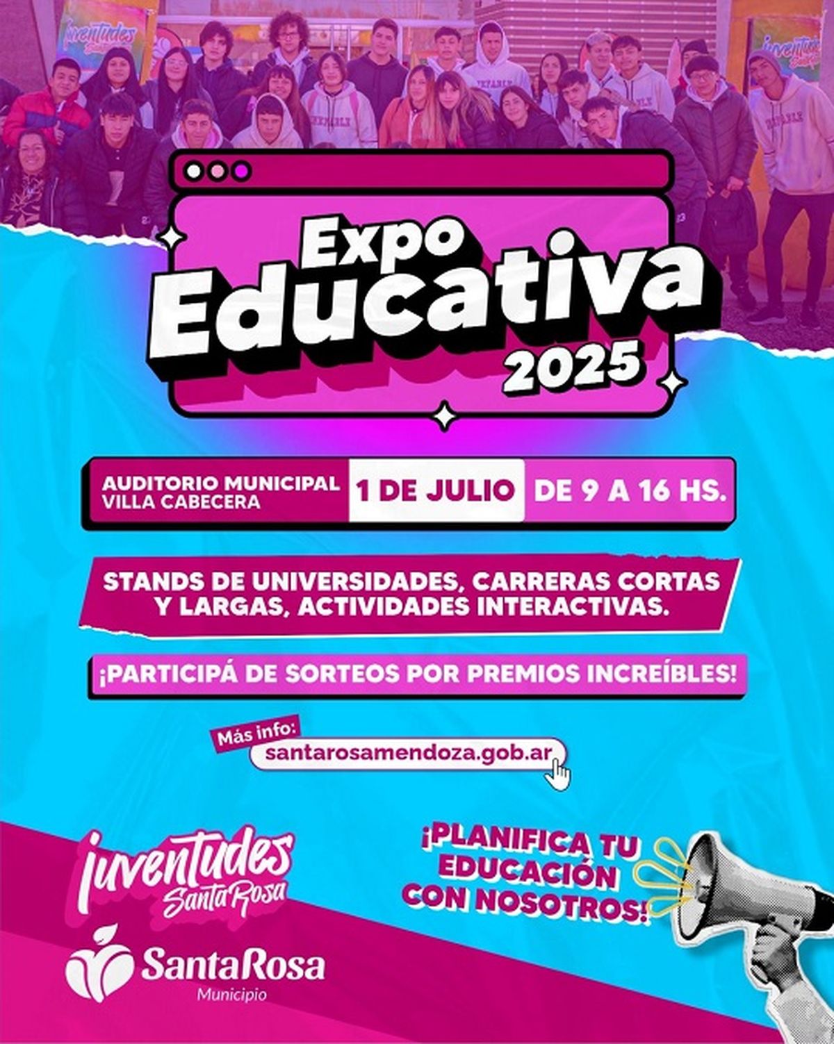 Santa Rosa se prepara la Expo Educativa 2025. Santa Rosa se prepara la Expo Educativa 2025.