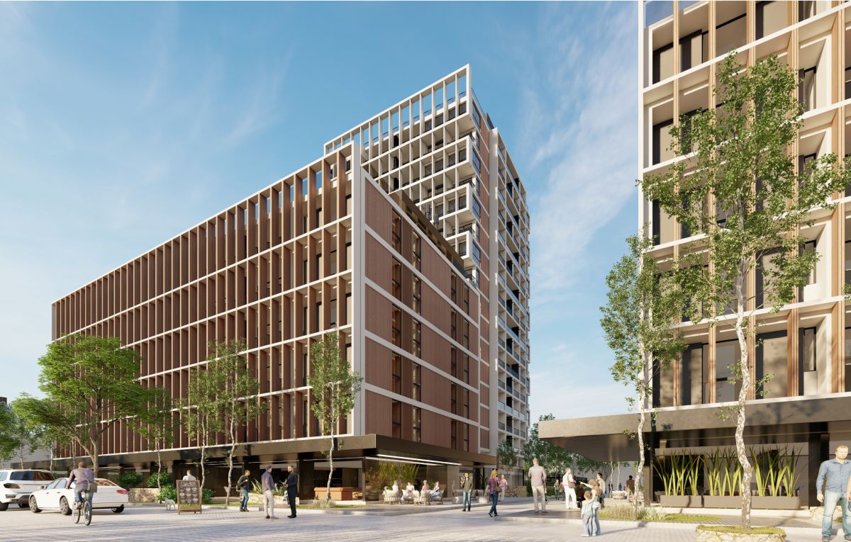 Así luce el proyecto para la construcción de las torres de CRIBA en el Distrito Central. Así luce el proyecto para la construcción de las torres de CRIBA en el Distrito Central.