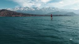 El dique Potrerillos espera por obras definitivas. Las concesiones de la costa sur se dieron hace casi 4 años.