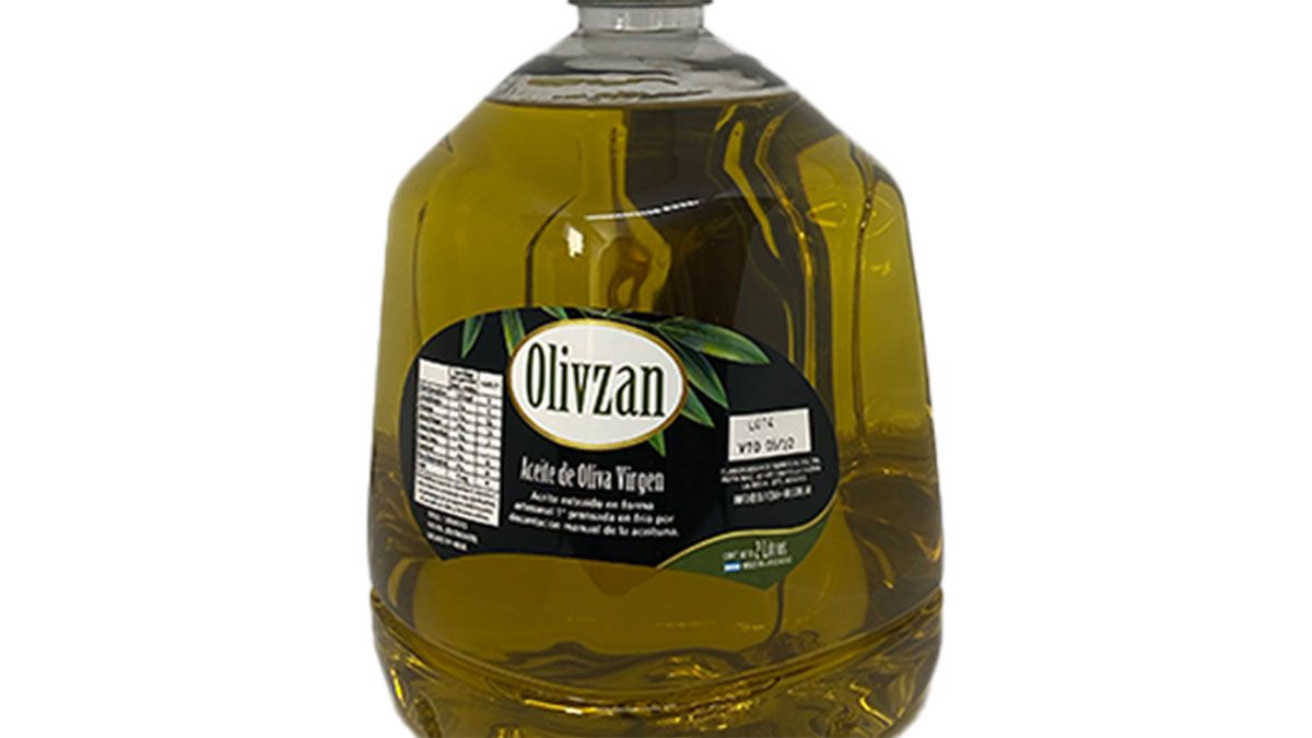 La ANMAT informó que se prohíbe la venta del Aceite de Oliva Virgen marca Olivzan.