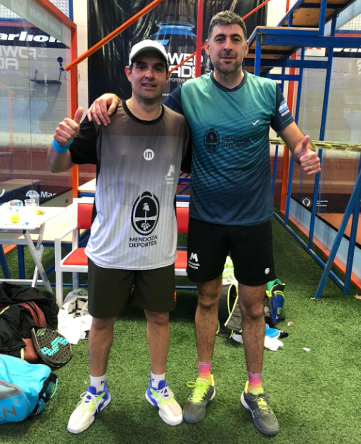 Germán Buenanueva y Marcelo Daud se coronaron campeones argentinos de pádel y jugarán el Panamericano