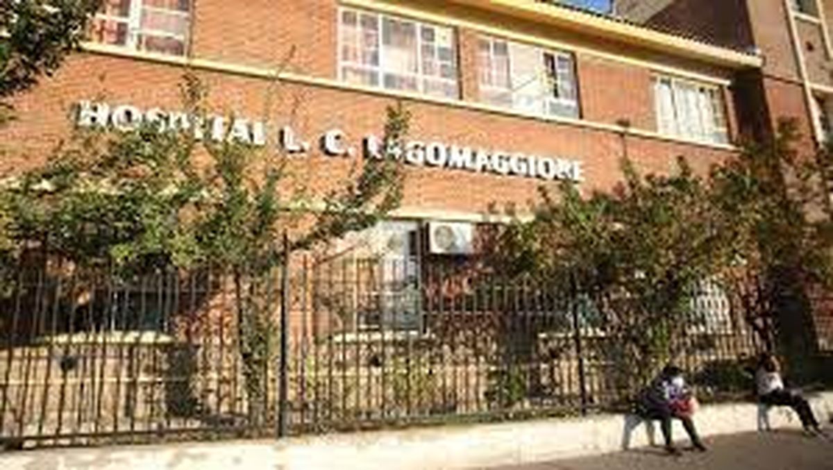 La joven abusada fue atendida en el Hospital Lagomaggiore.