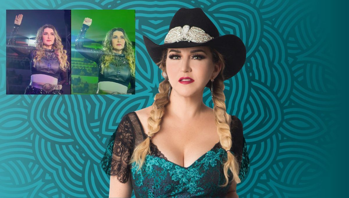 La cantante Alicia Villarreal finalizó su show pidiendo auxilio por violencia de género