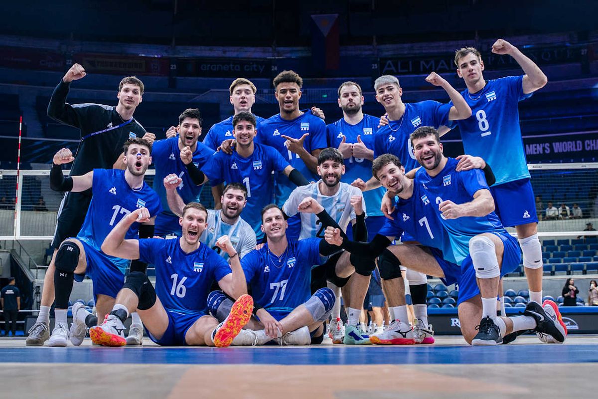 Argentina ganó sus dos primeros partidos del Mundial de Vóley.