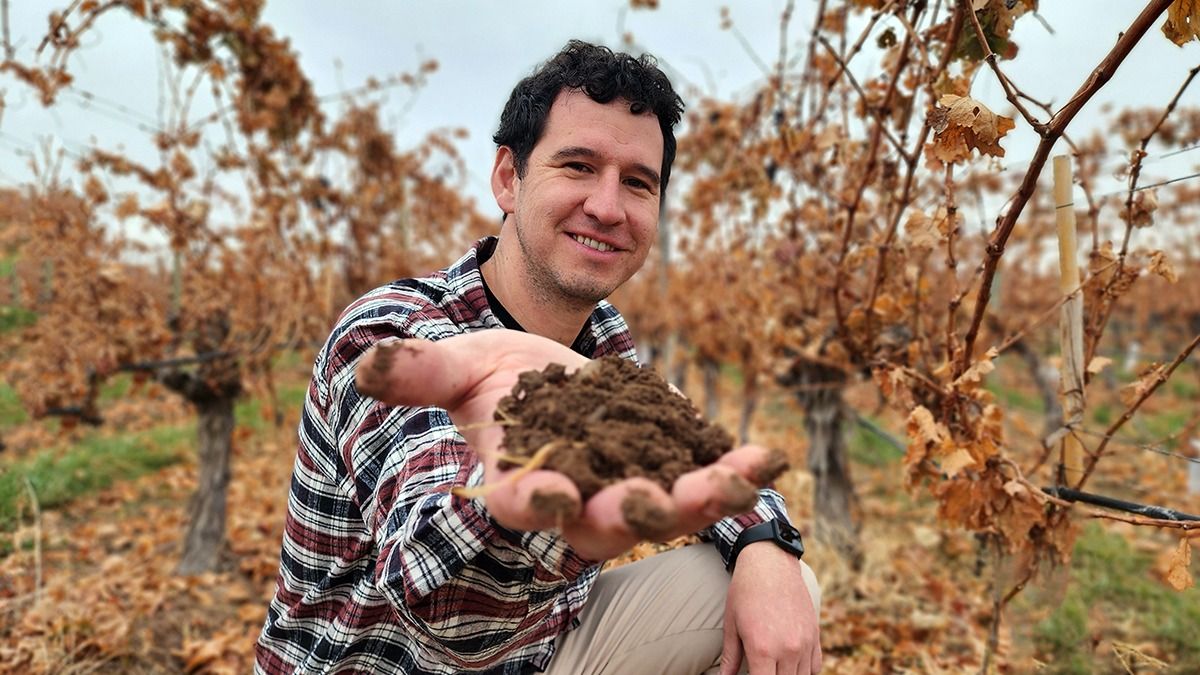 Roy Urvieta se dedicó a estudiar las características de los distintos terroir del malbec en Mendoza.&nbsp;Diario UNO / Martín Pravata