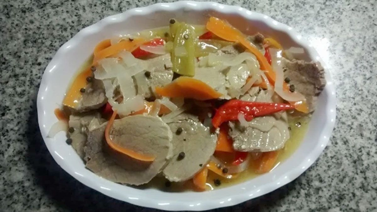 La receta de peceto en escabeche está de moda y sale riquísima.