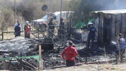 Una mujer y tres menores fallecieron en un incendio en Luján
