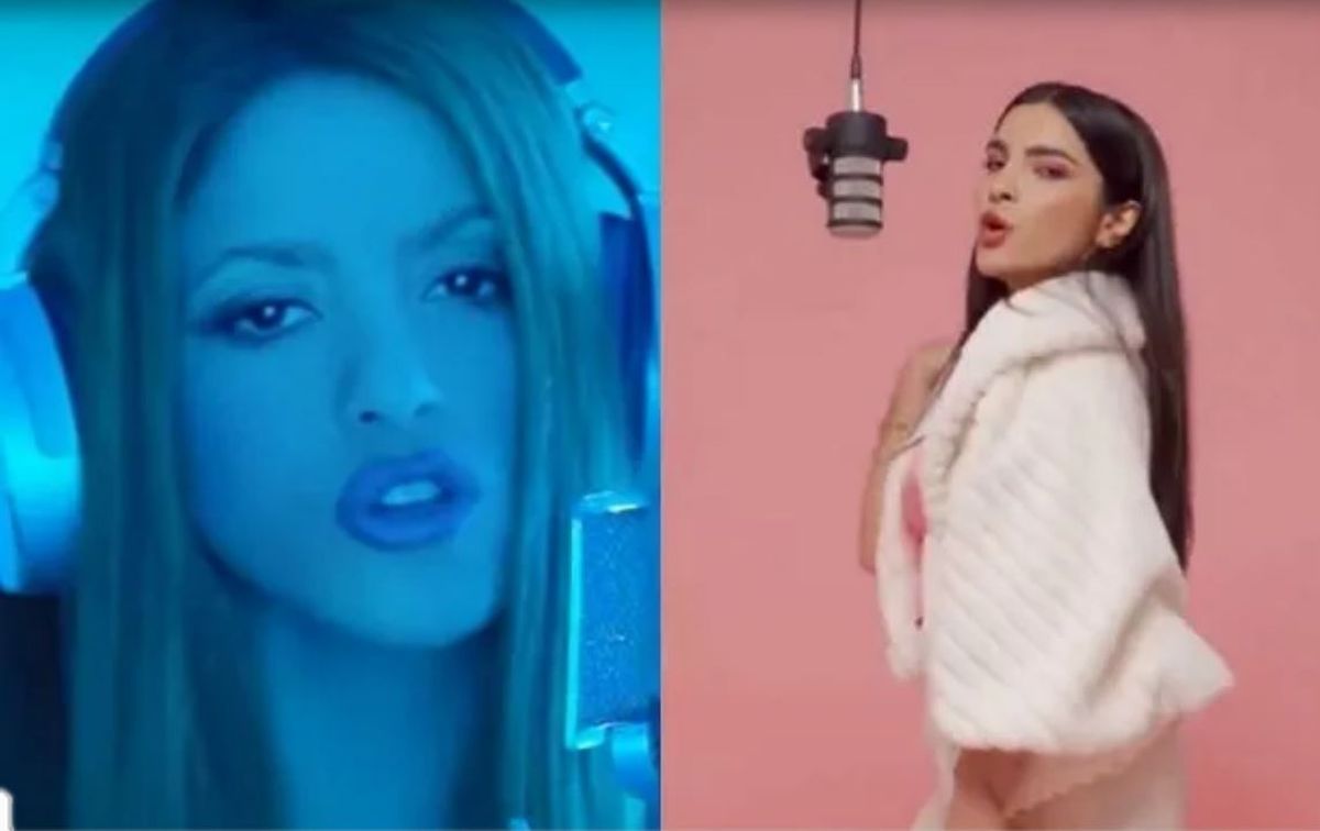 Plagio. Video: denuncian por plagio la sesión de Shakira y Bizarrap.