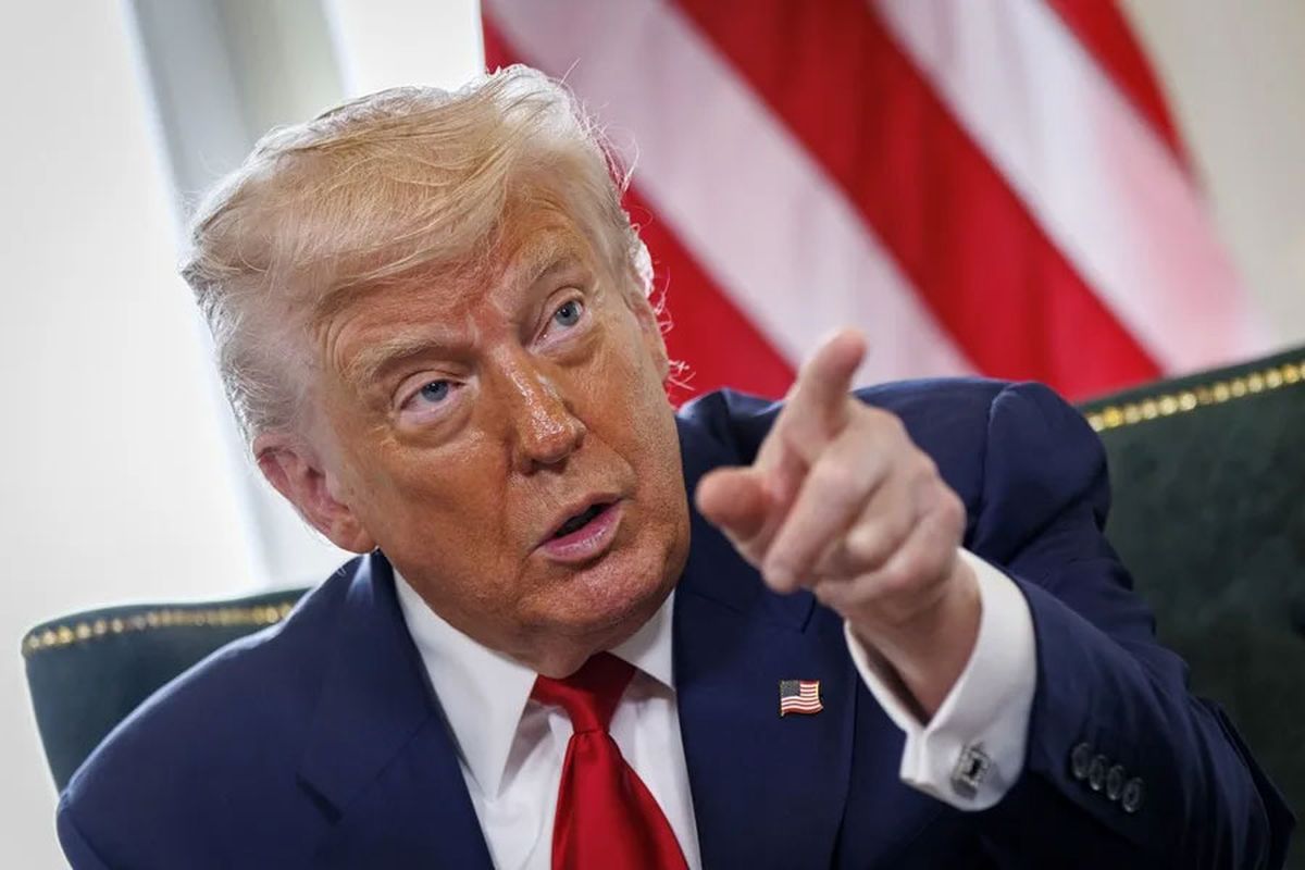 El presidente de Estados Unidos, Donald Trump, perdió la paciencia tras la negativa de Vladimir Putin en declarar un alto el fuego. Crédito: EFE. El presidente de Estados Unidos, Donald Trump, perdió la paciencia tras la negativa de Vladimir Putin en declarar un alto el fuego. Crédito: EFE.