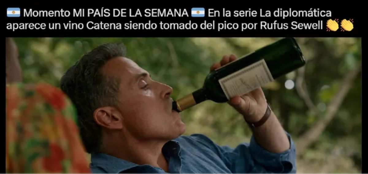 Streaming. Netflix: un vino mendocino es protagonista de un capítulo de una de las series más vistas.